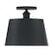 Nuvo Fixture, Semi Flush, 1-Lght, Incandescent, 100W, 120V, A19, Medium Bse, Wire Length: 12 ft. 60/7332 - alternate 2